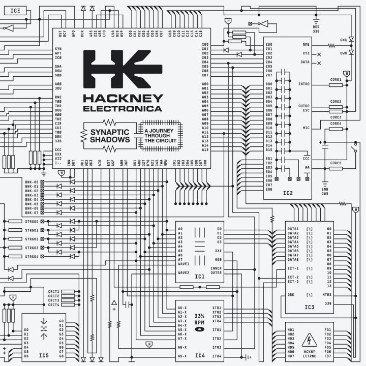 Hackney Electronica - Synaptic Shadows - Vinyl
