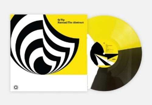Q-Tip - Kamaal the Abstract - Black, White & Yellow Color Vinyl
