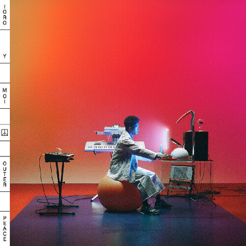Toro Y Moi - Outer Peace - Clear Purple and Orange Splatter Color Vinyl