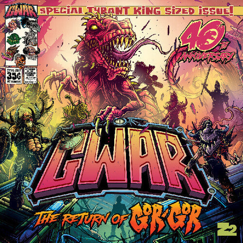 GWAR - The Return of Gor Gor - Clear Purple Vinyl