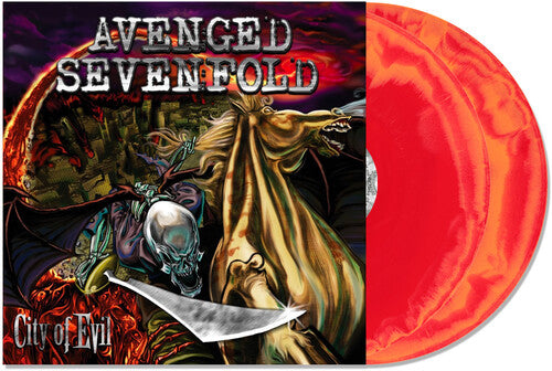 Avenged Sevenfold - City of Evil (IEX) - Orange/ Red Vinyl