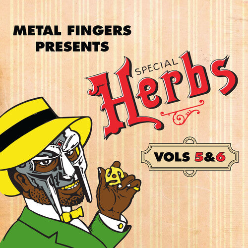 MF Doom - Metal Fingers Presents: Special Herbs Vol. 5 & 6 - Red Color Vinyl