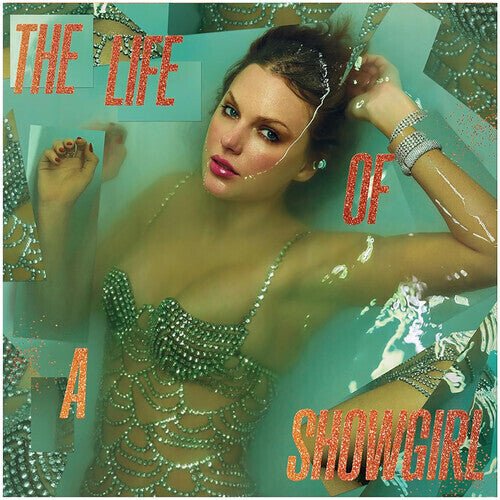 Taylor Swift - The Life of a Showgirl - Orange Glitter Color Vinyl