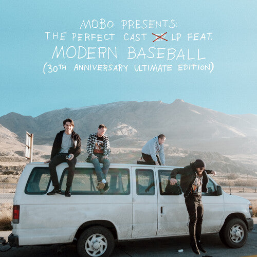 Modern Baseball - MOBO Presents: The Perfect Cast LP feat. Modern Baseball - Pink/Blue Color Vinyl