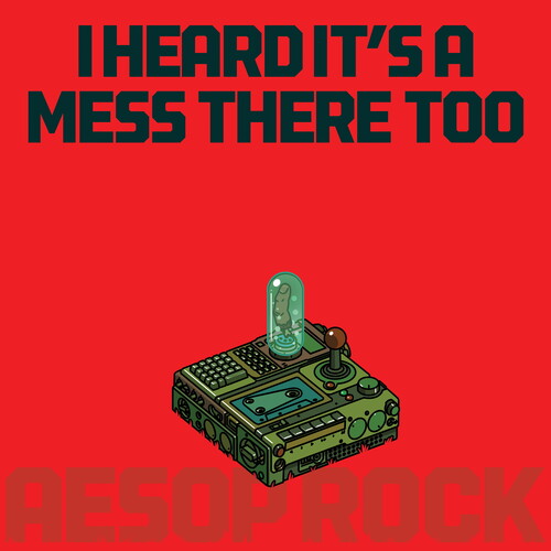 Aesop Rock - I Heard It's a Mess There Too - Red Color Vinyl