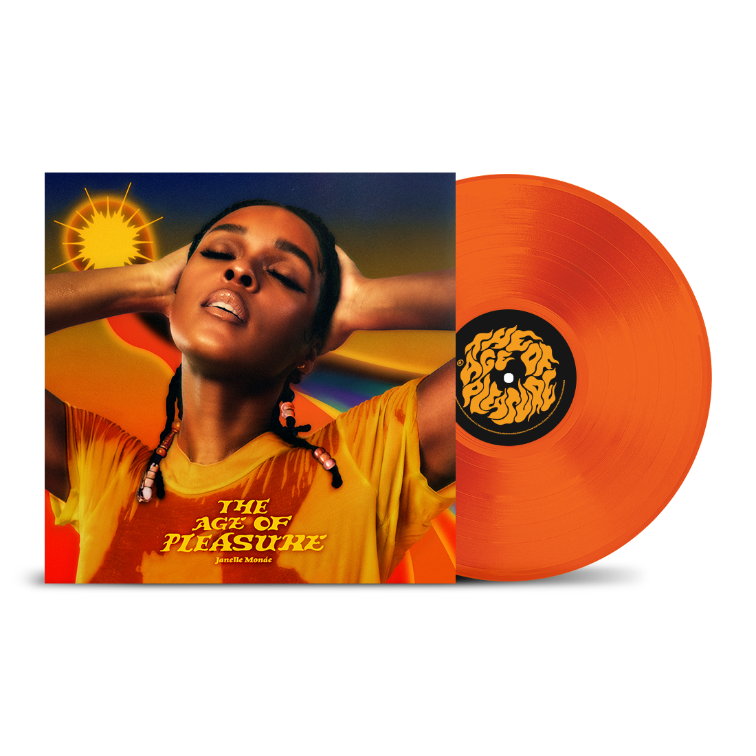 Janelle Monáe - The Age of Pleasure (Indie Exclusive Gatefold on Orange Crush Vinyl) - Vinyl