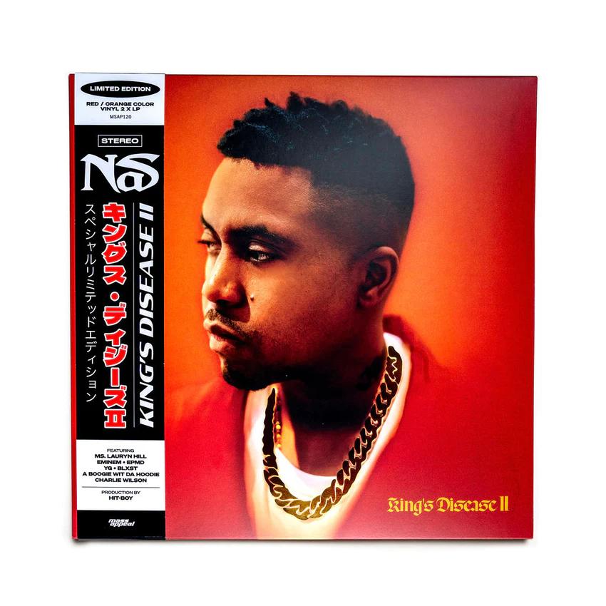 Nas - King's Disease II (Colored Vinyl, Red, Orange) (2 Lp's) - Vinyl