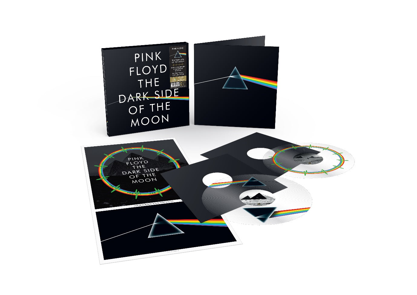 Pink Floyd - The Dark Side Of The Moon (50th Anniversary) - UV Printed Clear Vinyl