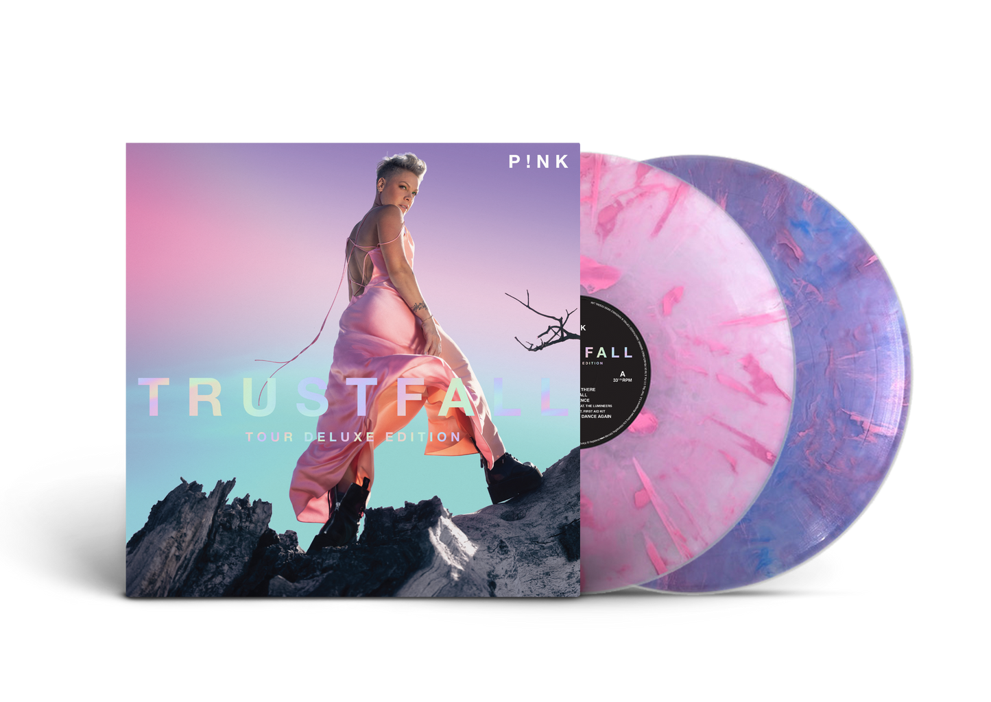 P!NK - Trustfall - Tour Deluxe Edition (Colored Vinyl, Pink, Purple, Booklet) (2 Lp's) - Vinyl