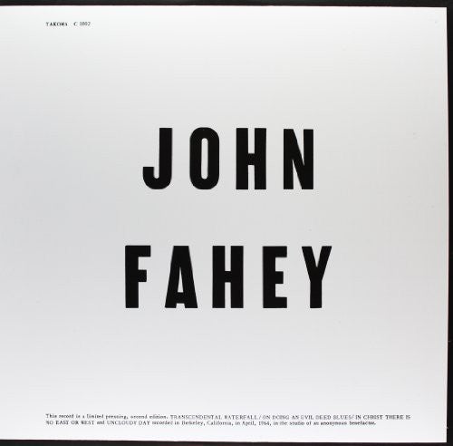 John Fahey - Blind Joe Death - Vinyl