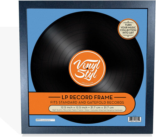 Vinyl Styl® 12 Inch Vinyl Record Display Frame - Wall Hanging - Black