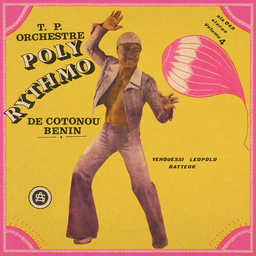 T.P. Orchestre Poly-Rythmo de Cotonou- Vol.4 Yehouessi Leopold Batteur - Vinyl