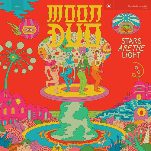 Moon Duo - Stars Are the Light - Neon Pink Vinyl