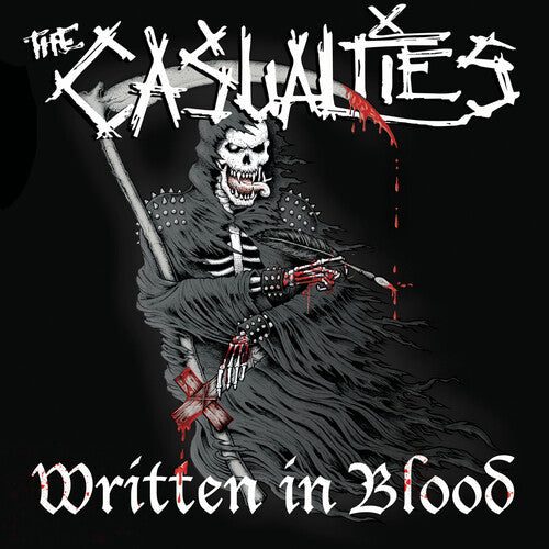 The Casualties - Written in Blood (White Vinyl) - Vinyl