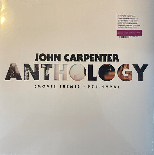 John Carpenter - Anthology: Movie Themes 1974-1998 - Purple/Yellow Vinyl