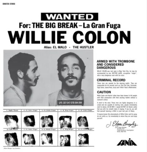 Willie Colon - La Gran Fuga - Vinyl