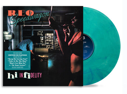 REO Speedwagon - Hi Infidelity - Blue Color Vinyl