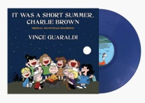 Vince Guaraldi - It Was a Short Summer, Charlie Brown - Blue Color Vinyl