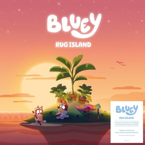 Bluey - Rug Island - Sunset Orange Color Vinyl