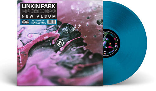Linkin Park - From Zero - Transludent Sea Blue Color Vinyl