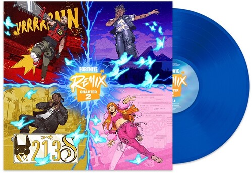 Various Artists - Fortnite Remix: Chapter 2 - IEX Blue Color Vinyl