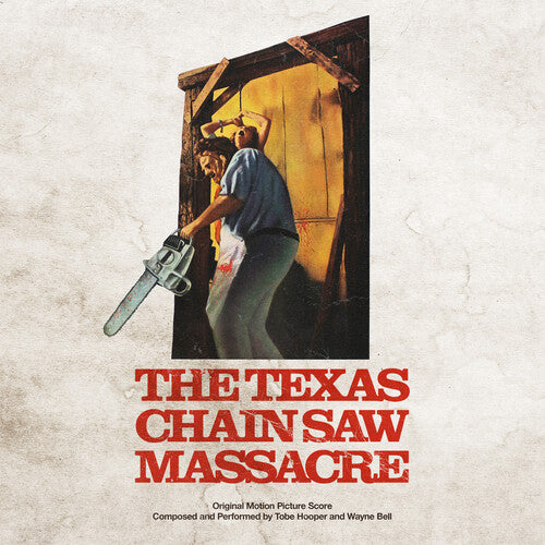 Tobe Hooper -  The Texas Chain Saw Massacre 1974 (Original Soundtrack) - Vinyl (Red/Black Hand Pour)