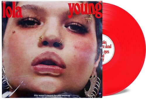 Lola Young - This Wasn't Meant for You Anyway (Hand Numbered) - Transparent Red Color Vinyl
