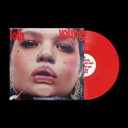 Lola Young - This Wasn't Meant for You Anyway - Transparent Red Color Vinyl