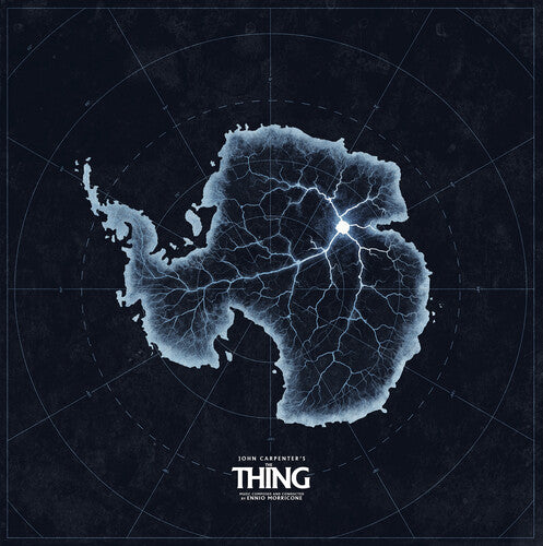 John Carpenter - The Thing (Original Soundtrack) - Blue with White Splatter Color Vinyl