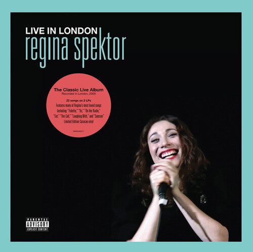 Regina Spektor - Live in London - Curacao Blue Color Vinyl