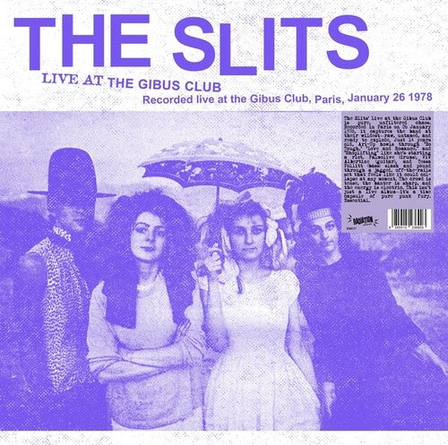 The Slits - Live at the Gibus Club - Vinyl