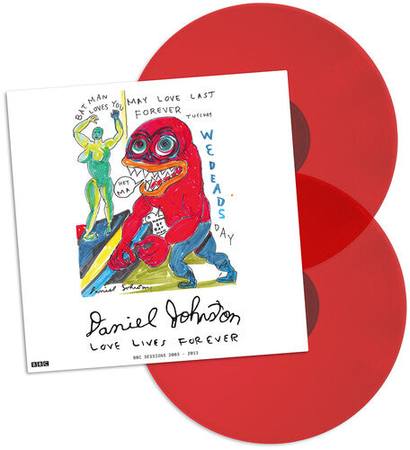 Daniel Johnston - Love Lives Forever - BBC Sessions 2003-2011 - Red Color Vinyl