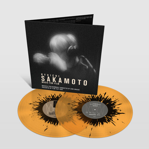 Ryuichi Sakamoto - Music for Film - Transparent Amber & Black Splatter Color Vinyl
