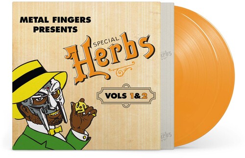 MF Doom - Metal Fingers Presents: Special Herbs Vol. 1 & 2 - Orange Color Vinyl