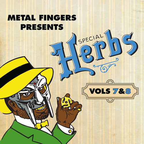 MF Doom - Metal Fingers Presents: Special Herbs Vol. 7 & 8 - Blue Color Vinyl