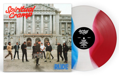 Spiritual Cramp - Rude - Blue/White/Red Color Vinyl