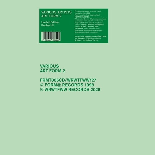 Various Artists - Art Form 2 - Vinyl