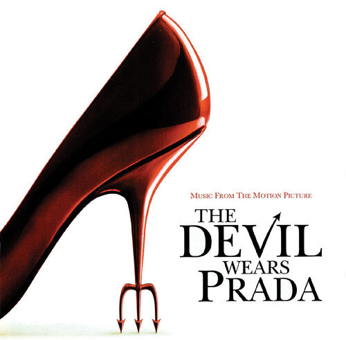 Various Artists - Music from the Motion Picture The Devil Wears Prada - Red with White Swirl Color Vinyl
