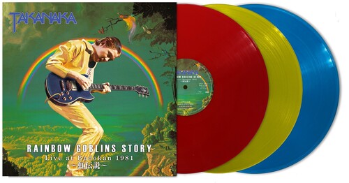 Masayoshi Takanaka - Rainbow Goblins Story Live At Budokan 1981 [Import] - Red, Yellow, Blue Color Vinyl