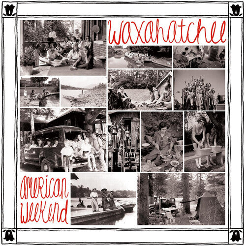 Waxahatchee - American Weekend - Red/White Color Swirl Vinyl