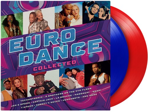 Various Artists - Eurodance Collected - Red Color Vinyl
