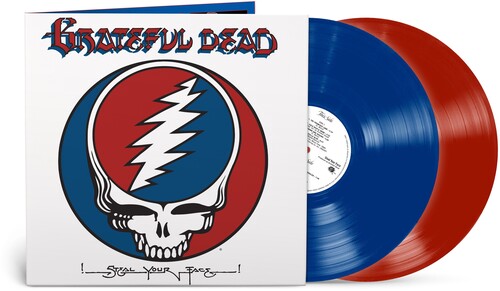 The Grateful Dead - Steal Your Face - Red & Blue Color Vinyl