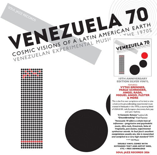 Various Artists - Venezuela 70: Cosmic Visions of a Latin American Earth - Silver Color Vinyl