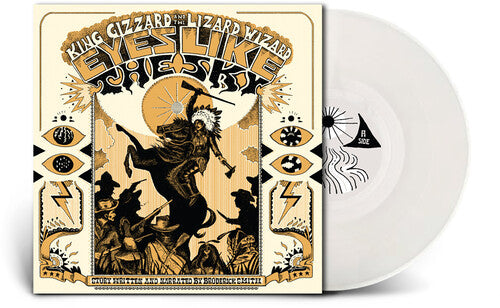 King Gizzard and the Lizard Wizard - Eyes Like the Sky - Injection Molded Pet Ecosonic - Clear Vinyl