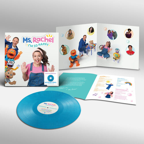 Ms Rachel - I'm So Happy - Blue Color Vinyl
