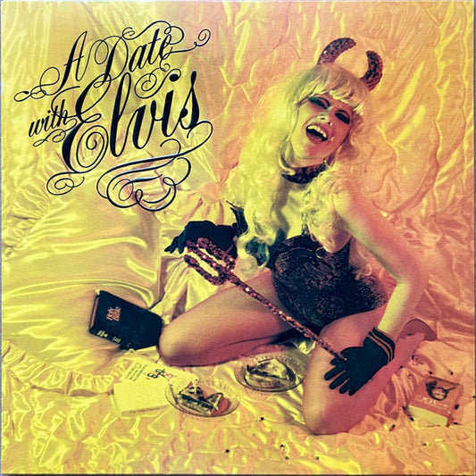 The Cramps - A Date with Elvis - Clear Yellow Color Vinyl