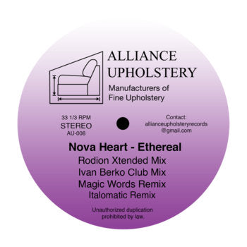 Alliance Upholstery - Nova Heart/Ethereal - Vinyl