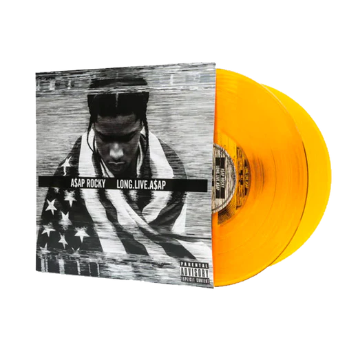 A$AP ROCKY - Long.live.a$ap - Orange & Yellow Color Vinyl