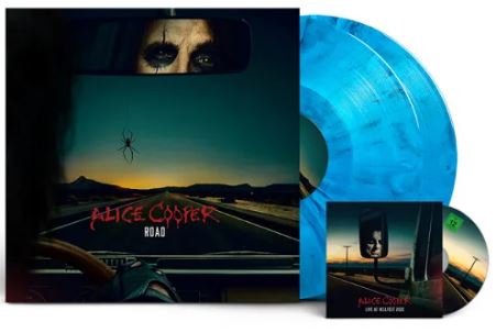 Alice Cooper - Road (Indie Exclusive, Colored Vinyl, Blue, With DVD, 180 Gram Vinyl) - Vinyl