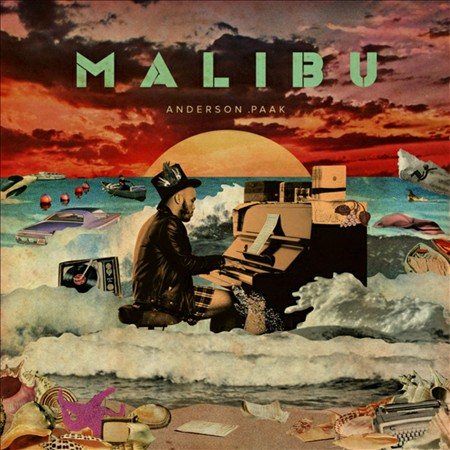 Anderson Paak - Malibu [Explicit Content] Poster, Digital Download Card) - Vinyl